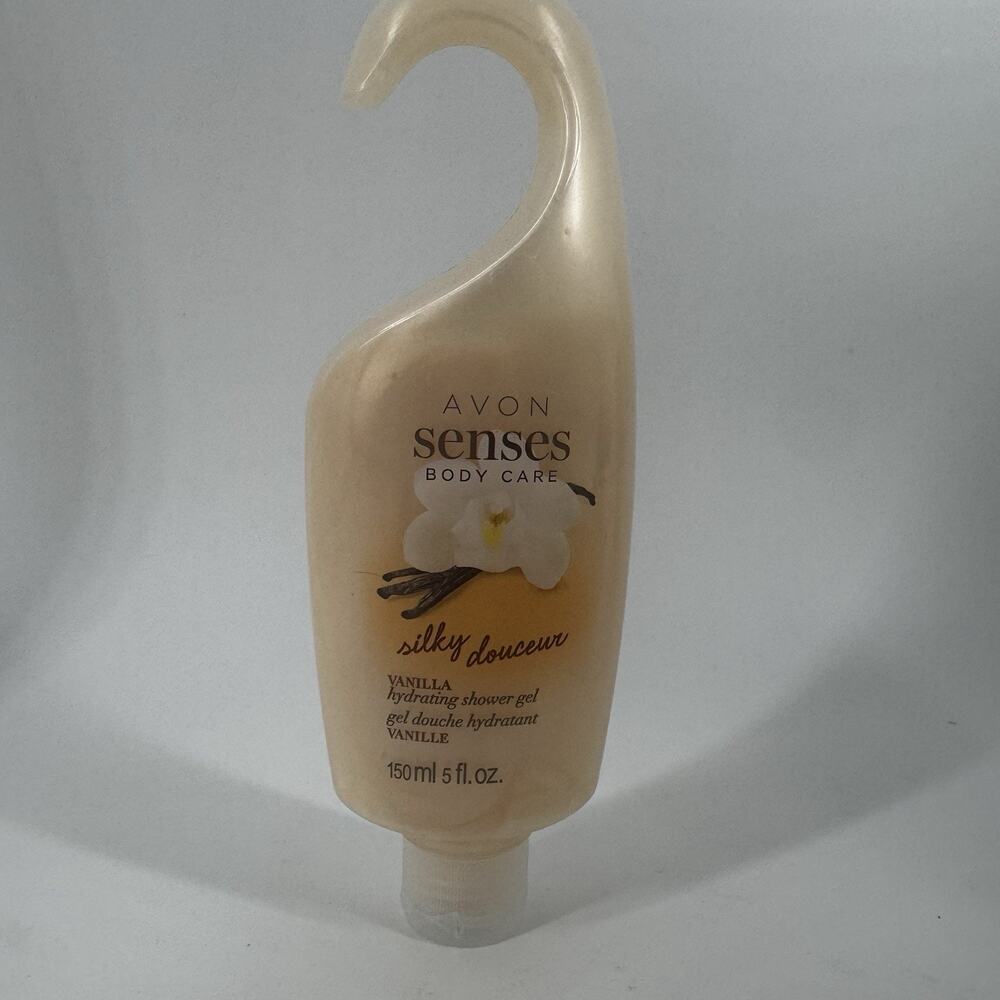 AVON Senses Naturals Shower Gel Vanilla NEW SEALED 5fl Oz